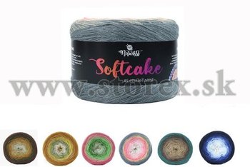 Soft cake yarn