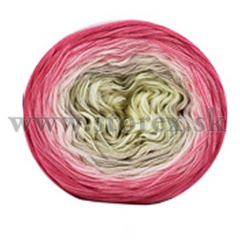 Soft cake yarn