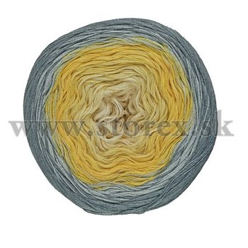 Soft cake yarn