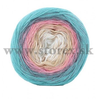 Soft cake yarn