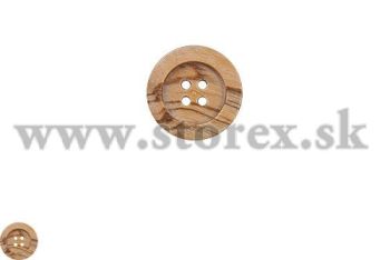 Okrhly dreven gombk 15 mm (24&quot;)