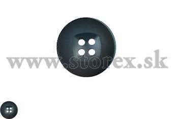 Černý matný gombík 23 mm (36&quot;)