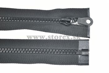 Zips plastov 5 mm - deliten 85 cm