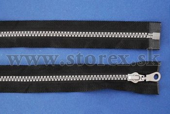 Zips plastov 5 mm - deliten 45 cm