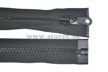 Zips plastov 5 mm - deliten 95 cm