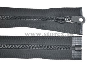 Zips plastov 5 mm - deliten 120 cm