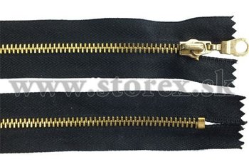 Zips kovov 3 mm -  nedeliten  18 cm