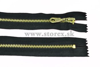 Zips kovov 3 mm -  nedeliten  18 cm