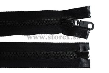 Zips plastov 8 mm - deliten 65 cm