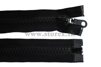 Zips plastov 8 mm - deliten 85 cm