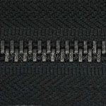 Zips nikel 5 mm - nedeliten 20 cm