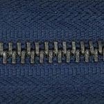 Zips nikel 5 mm - nedeliten 20 cm