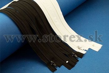 pirlov zips 3 mm - nedeliten 120 cm