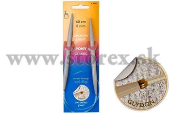 Ihlice PONY okrhle 60 cm - ve. 8,00